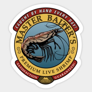 Master Baiter's Premium Shrimp Sticker